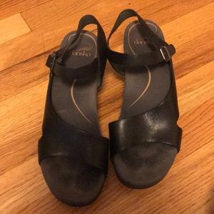 Dansko black sandals